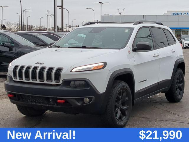 used 2018 Jeep Cherokee car, priced at $21,990