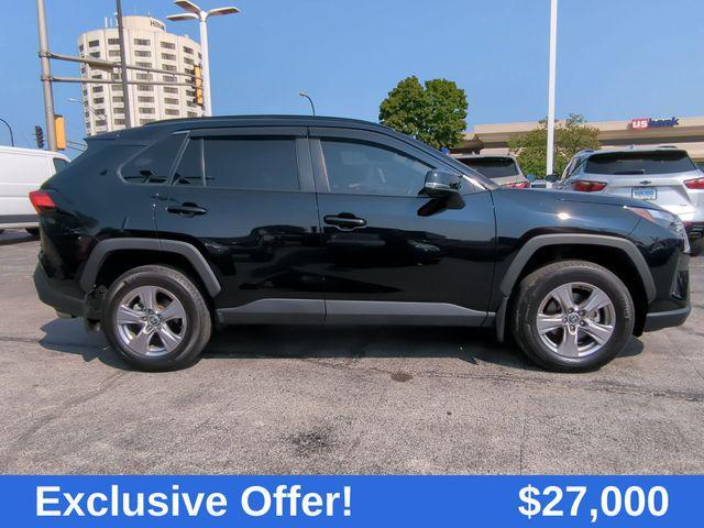 used 2023 Toyota RAV4 car, priced at $27,000