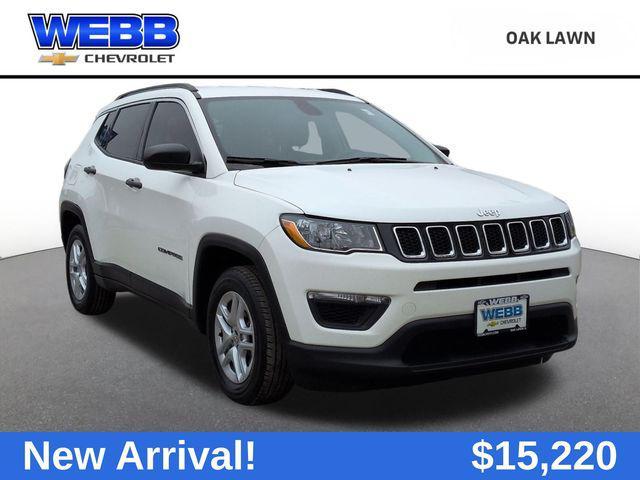 used 2019 Jeep Compass car, priced at $15,220