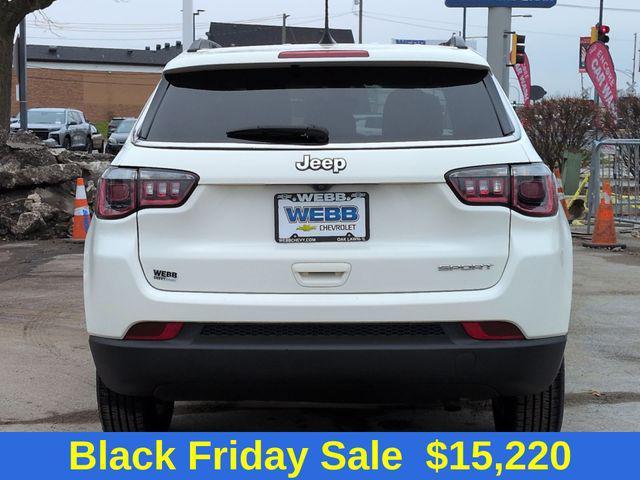 used 2019 Jeep Compass car, priced at $15,148