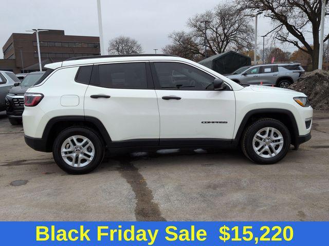 used 2019 Jeep Compass car, priced at $15,148