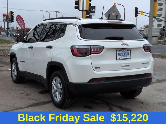 used 2019 Jeep Compass car, priced at $15,148