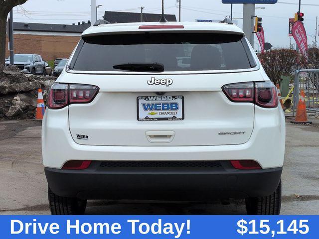 used 2019 Jeep Compass car, priced at $15,145