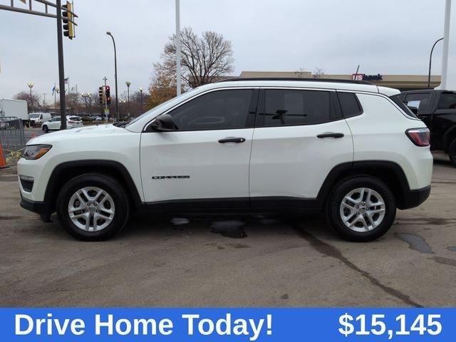 used 2019 Jeep Compass car, priced at $15,145