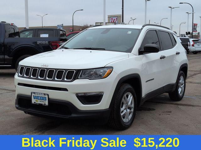 used 2019 Jeep Compass car, priced at $15,148