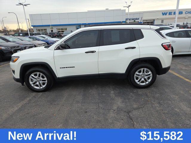 used 2019 Jeep Compass car, priced at $15,582
