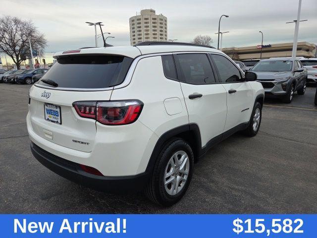 used 2019 Jeep Compass car, priced at $15,582