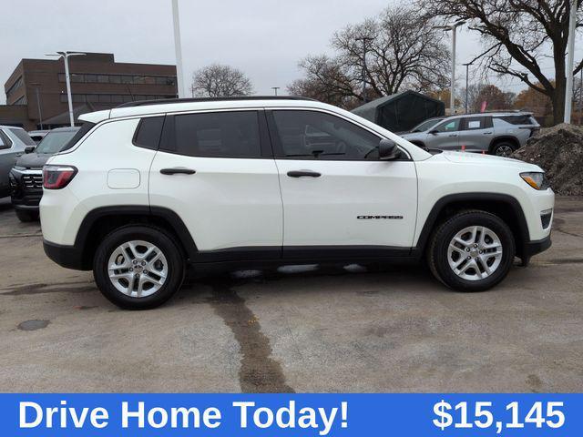 used 2019 Jeep Compass car, priced at $15,145