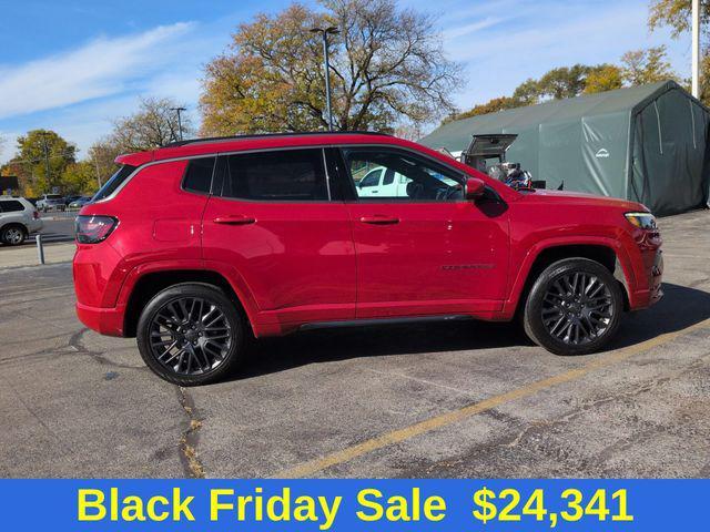 used 2022 Jeep Compass car, priced at $24,341