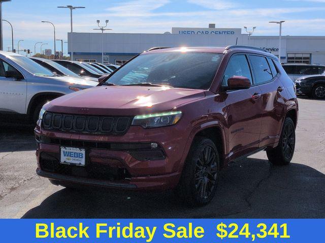 used 2022 Jeep Compass car, priced at $24,341