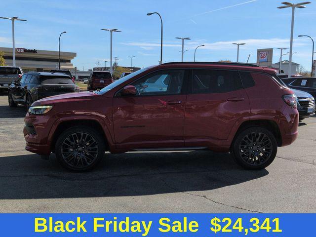 used 2022 Jeep Compass car, priced at $24,341