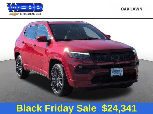 used 2022 Jeep Compass car, priced at $24,341