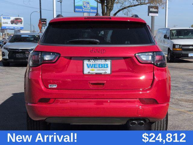 used 2022 Jeep Compass car, priced at $24,812