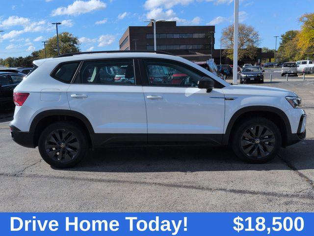 used 2024 Volkswagen Taos car, priced at $18,500