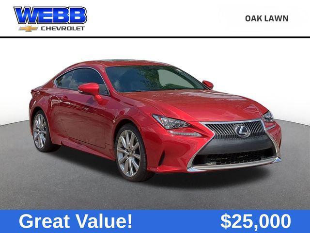 used 2015 Lexus RC 350 car, priced at $25,000