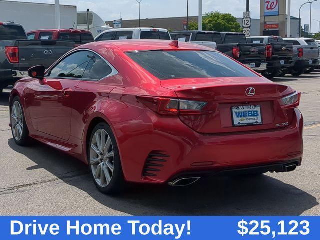 used 2015 Lexus RC 350 car, priced at $25,123