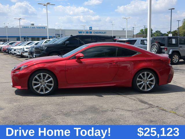 used 2015 Lexus RC 350 car, priced at $25,123