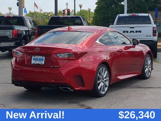 used 2015 Lexus RC 350 car, priced at $26,340
