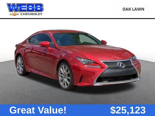used 2015 Lexus RC 350 car, priced at $25,000