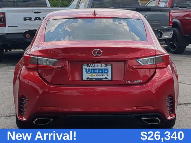 used 2015 Lexus RC 350 car, priced at $26,340