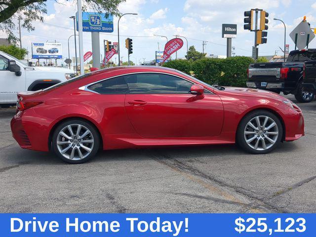 used 2015 Lexus RC 350 car, priced at $25,123