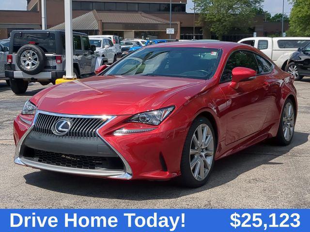 used 2015 Lexus RC 350 car, priced at $25,123