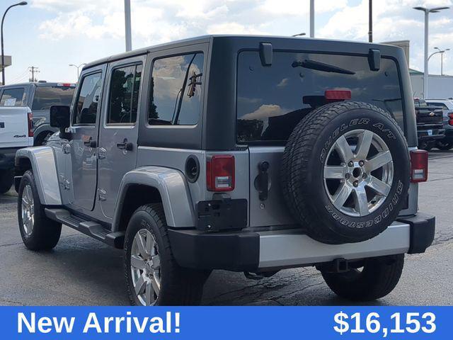 used 2014 Jeep Wrangler Unlimited car, priced at $16,153