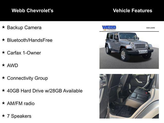 used 2014 Jeep Wrangler Unlimited car, priced at $16,153