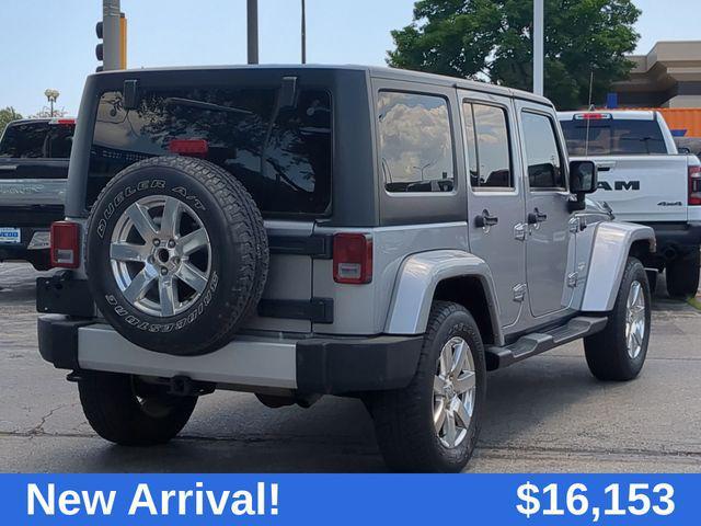 used 2014 Jeep Wrangler Unlimited car, priced at $16,153