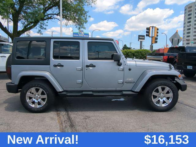 used 2014 Jeep Wrangler Unlimited car, priced at $16,153