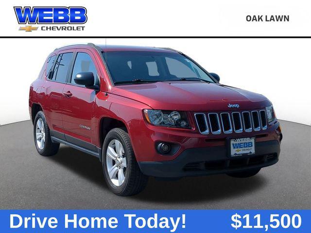 used 2017 Jeep Compass car, priced at $11,500