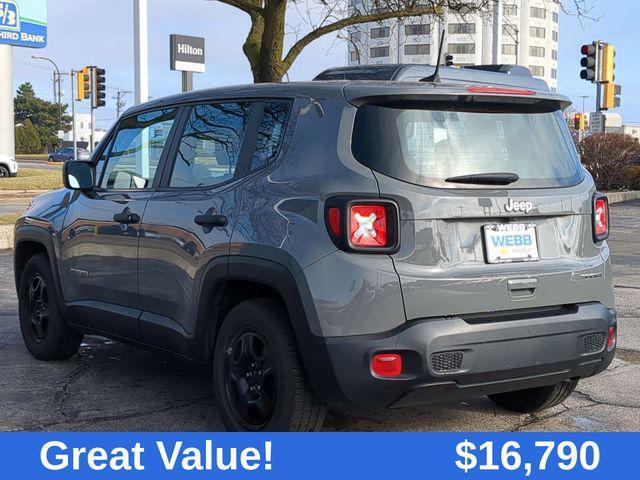 used 2021 Jeep Renegade car, priced at $16,790