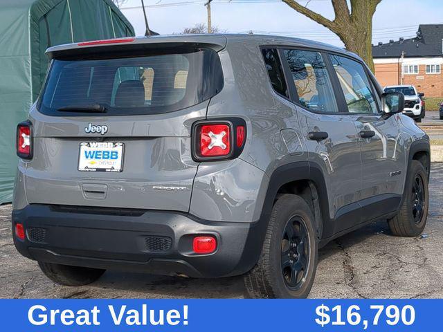 used 2021 Jeep Renegade car, priced at $16,790