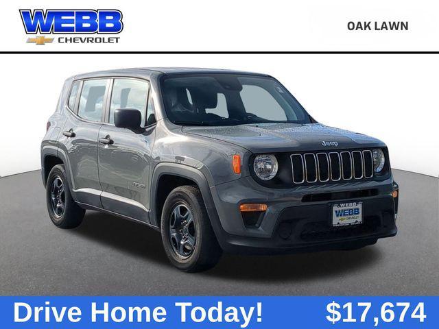 used 2021 Jeep Renegade car, priced at $17,674