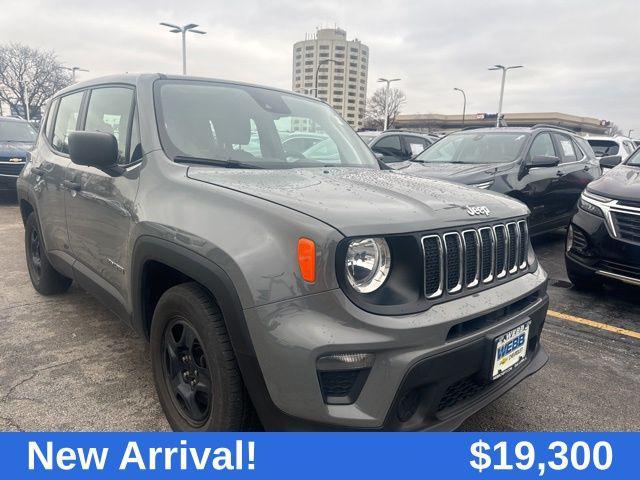 used 2021 Jeep Renegade car, priced at $19,300