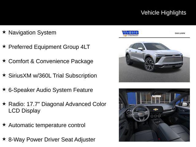 new 2025 Chevrolet Blazer EV car, priced at $47,285