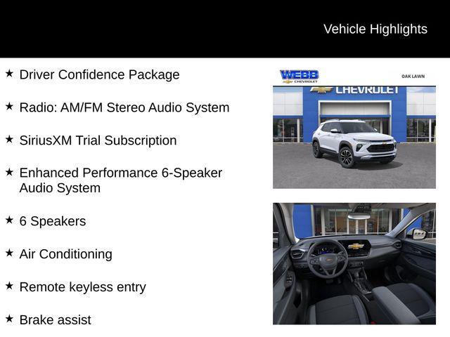 new 2026 Chevrolet TrailBlazer car, priced at $26,580