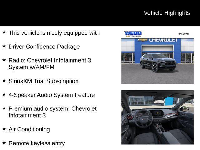 new 2026 Chevrolet Trax car, priced at $24,890
