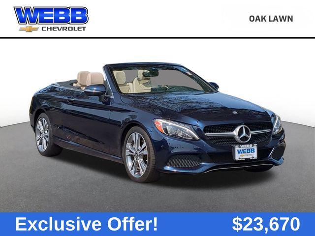 used 2017 Mercedes-Benz C-Class car, priced at $23,670