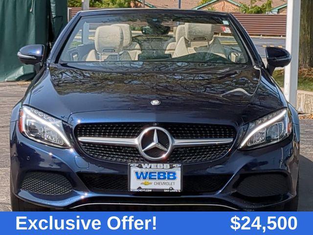 used 2017 Mercedes-Benz C-Class car, priced at $24,500