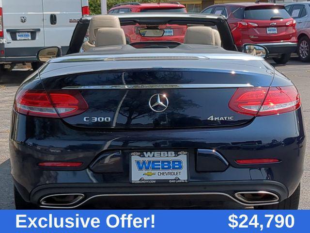 used 2017 Mercedes-Benz C-Class car, priced at $24,790