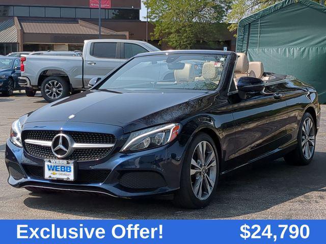 used 2017 Mercedes-Benz C-Class car, priced at $24,790