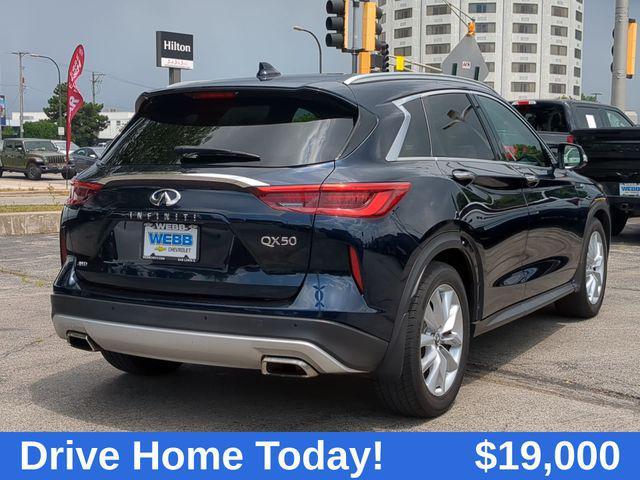 used 2019 INFINITI QX50 car, priced at $19,000