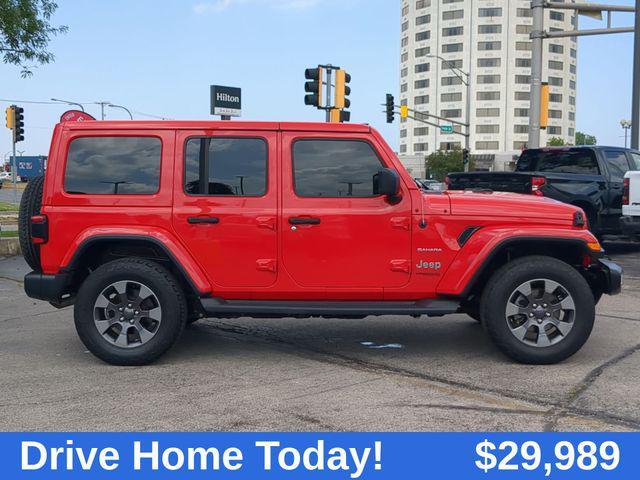 used 2019 Jeep Wrangler Unlimited car, priced at $28,500