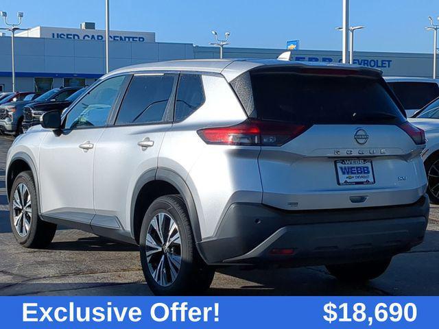 used 2022 Nissan Rogue car, priced at $18,690