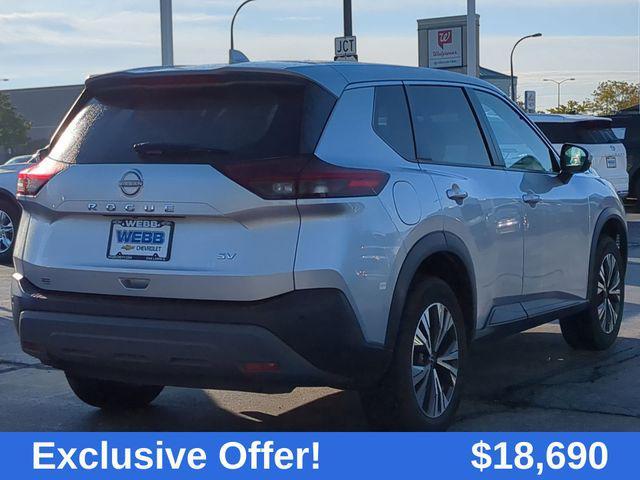 used 2022 Nissan Rogue car, priced at $18,690