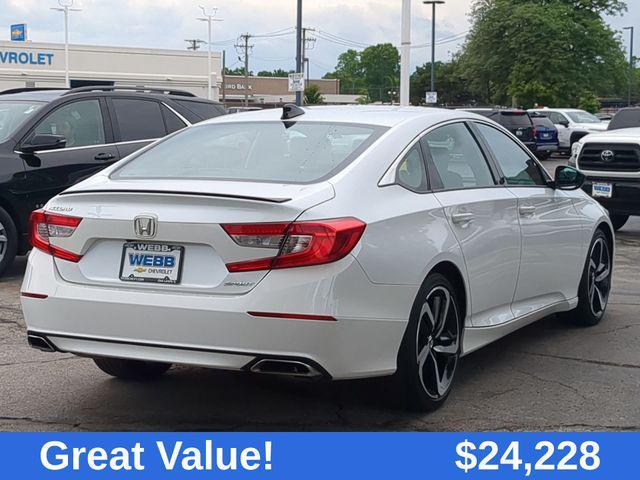 used 2022 Honda Accord car, priced at $24,228
