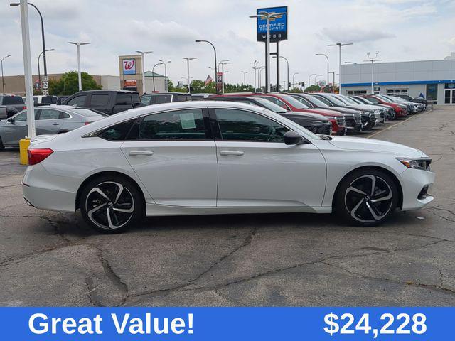 used 2022 Honda Accord car, priced at $24,228