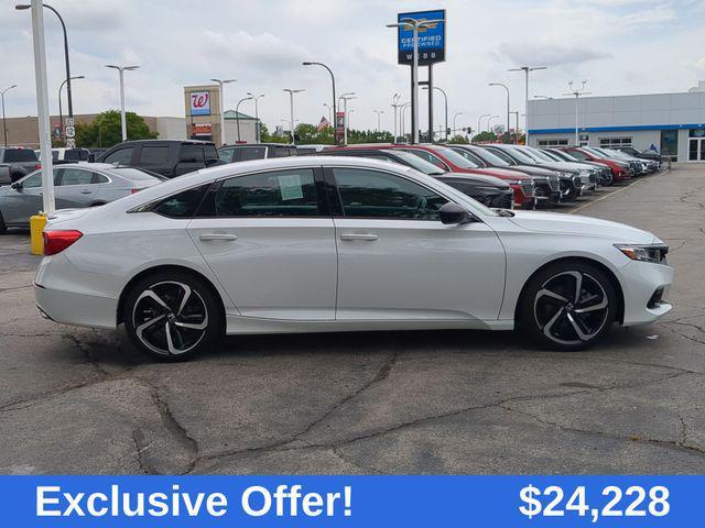 used 2022 Honda Accord car, priced at $24,228