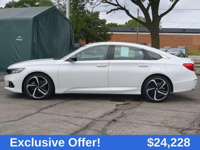 used 2022 Honda Accord car, priced at $24,228